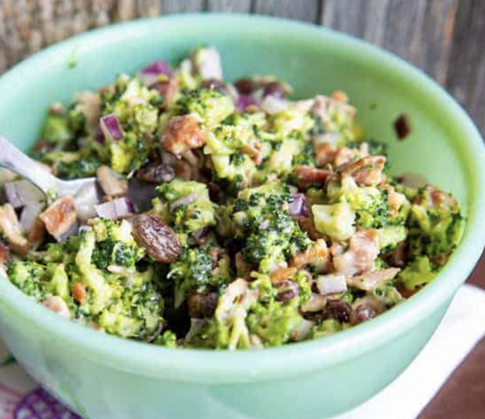 Classic Bacon Broccoli Salad Recipe