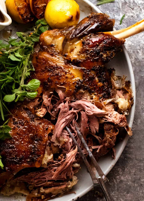 Ultimate Roast Lamb: 12-hour lamb shoulder