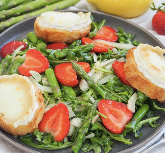 Strawberry Asparagus Salad