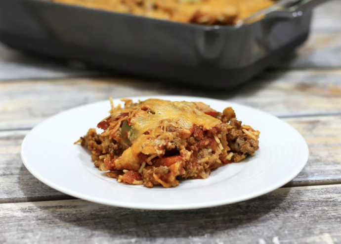 Unstuffed Peppers Casserole