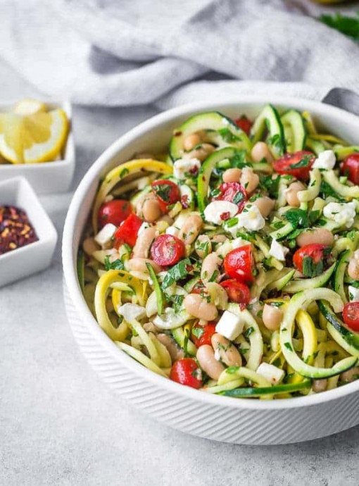 Zucchini Noodle Salad