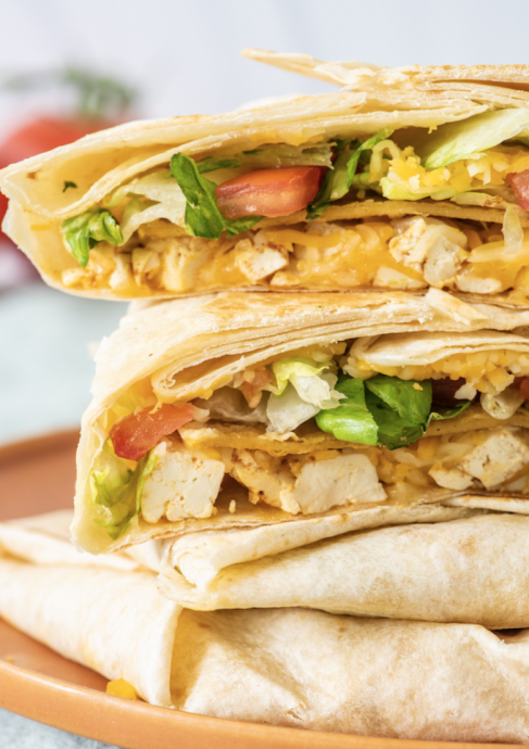 Vegetarian Crunchwrap Supreme