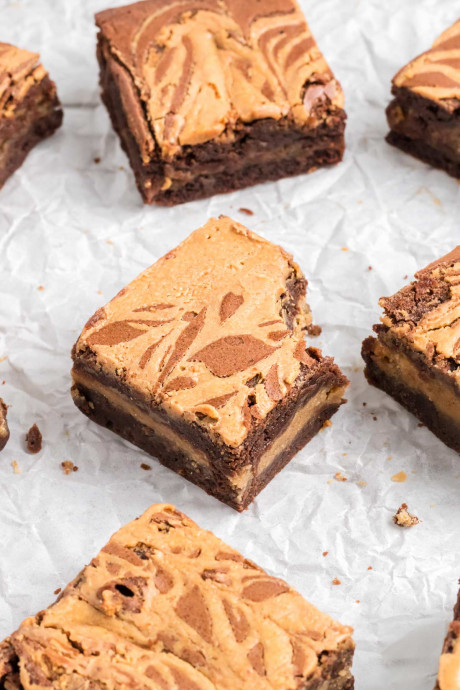 Peanut Butter Brownies