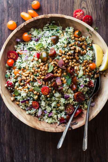 Cauliflower Rice Tabbouleh