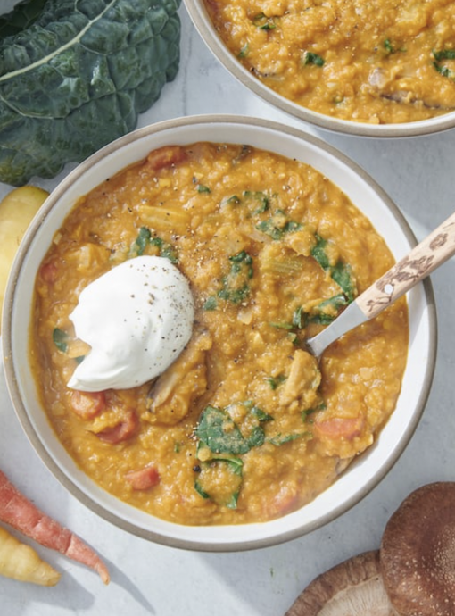 Smoky Red Lentil Stew