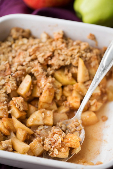 Old Fashioned Easy Apple Crisp