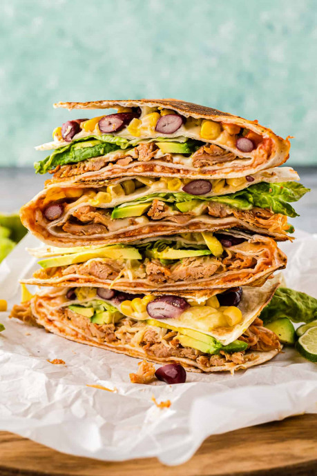 Chicken Foldover Quesadillas