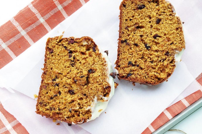 Cocao Nib Pumpkin Bread