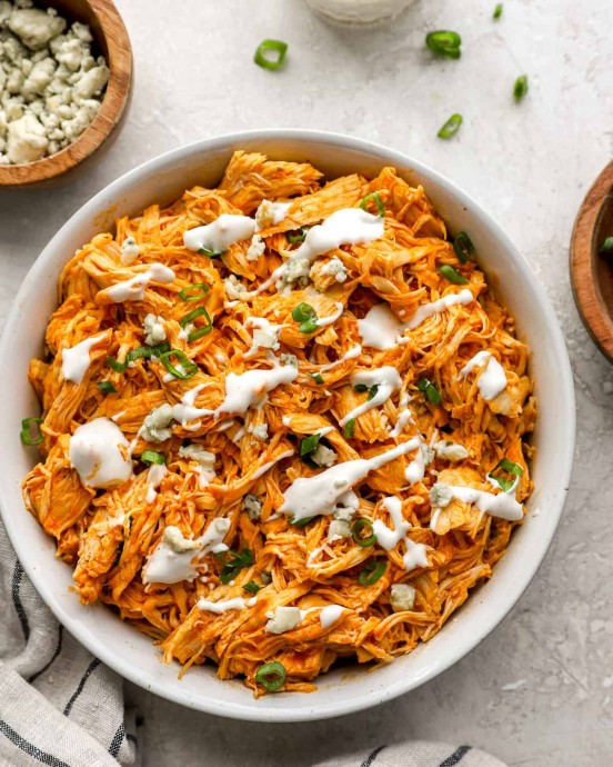 Slow Cooker Buffalo Chicken Slow Cooker Buffalo Chicken