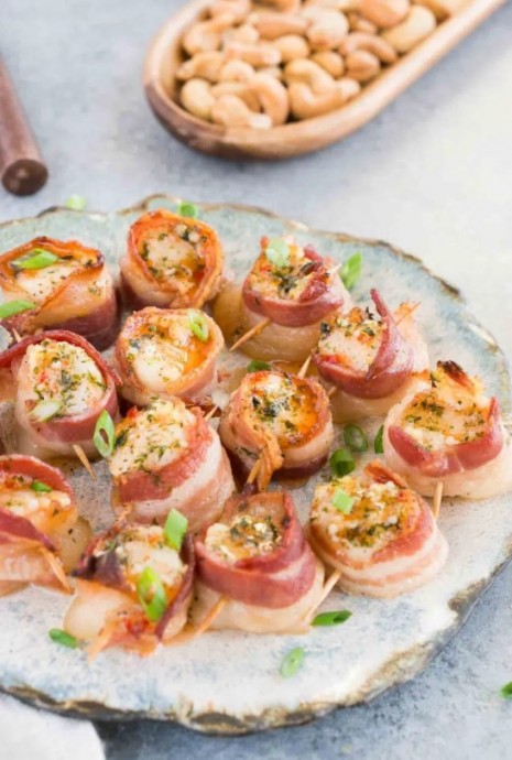 Bacon Wrapped Scallops Bacon Wrapped Scallops