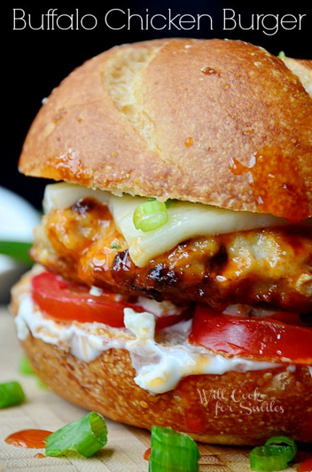 Buffalo Chicken Burger