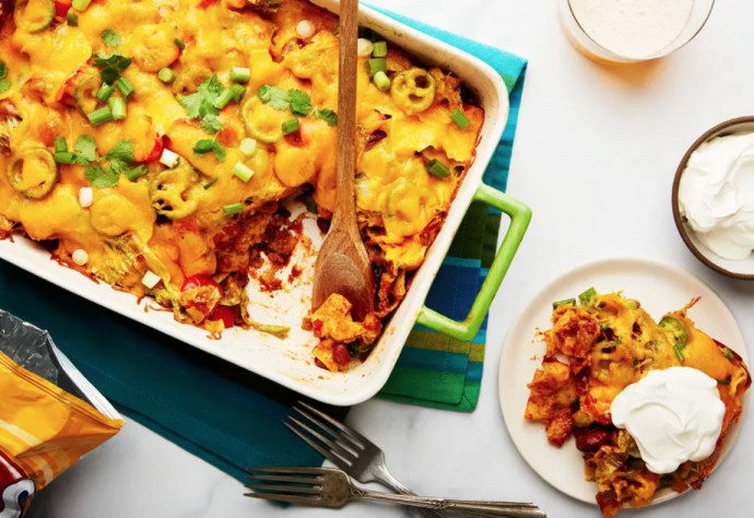 Vegetarian Classic Meatless Frito Pie