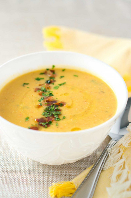 Butternut Squash Apple Soup