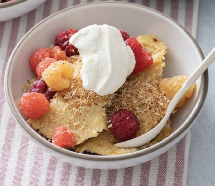 Coconut Cream Baked Oatmeal