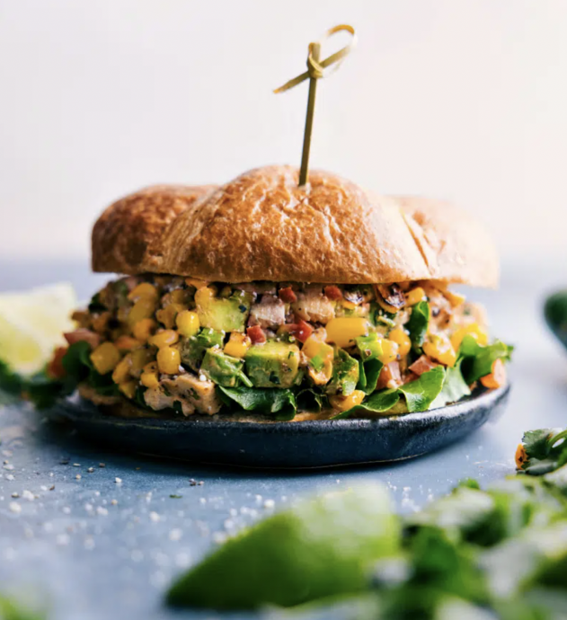 Mexican Street Corn Chicken Salad