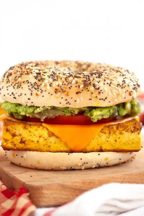 Tofu Breakfast Sandwich