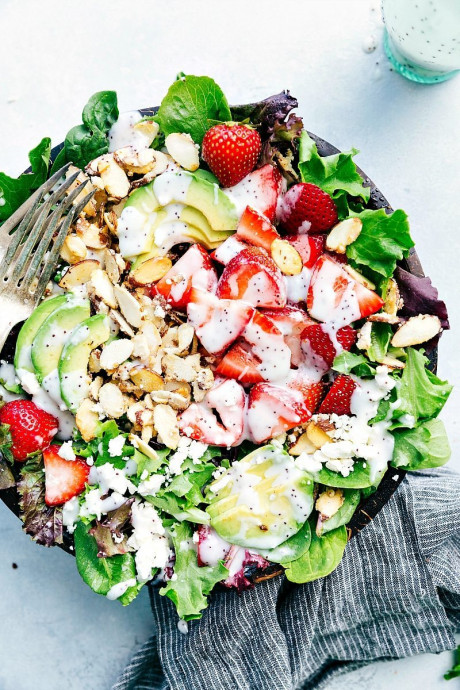 Strawberry Poppy Seed Salad