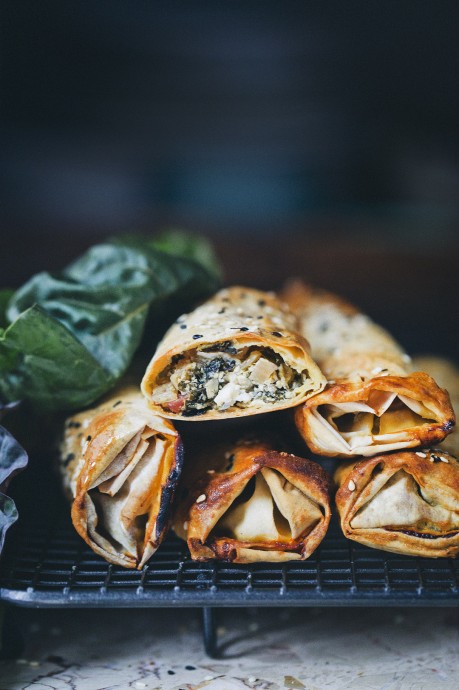 Rainbow Chard & Feta Cheese Börek