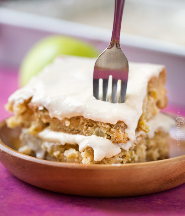 Maple Apple Blondie Recipe