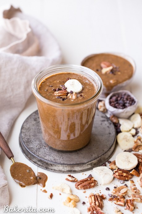 Banana Nut Butter with Cacao Nibs