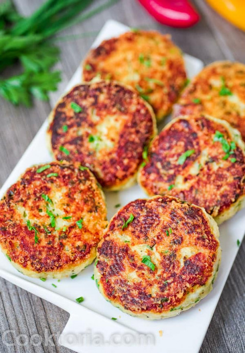 Parmesan Mashed Potato Cakes