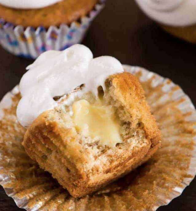 Banana Pudding Cupcakes