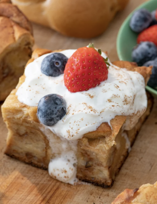 Challah Bread Pudding