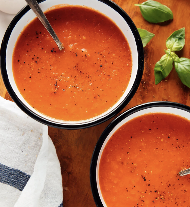 Roasted Red Pepper and Tomato Soup