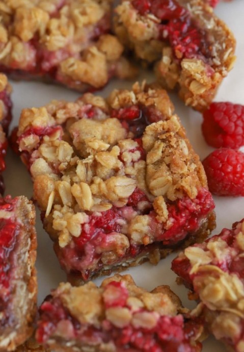 Raspberry Crumble Bars Raspberry Crumble Bars
