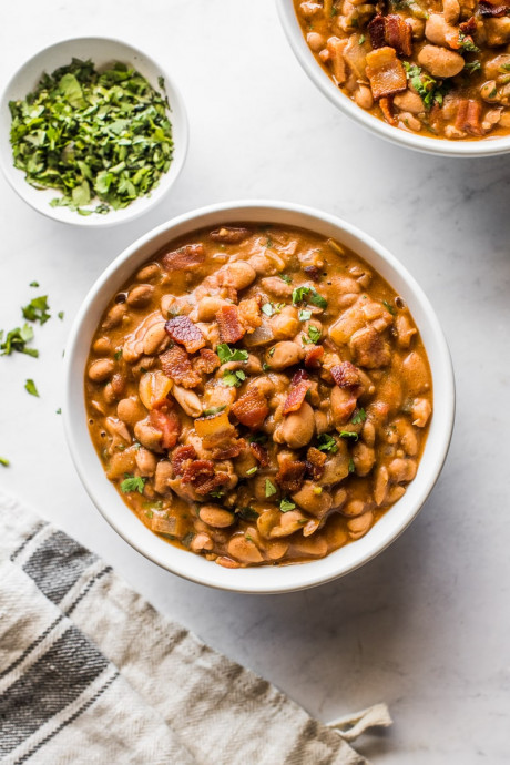 Borracho Beans (or Frijoles Borrachos)