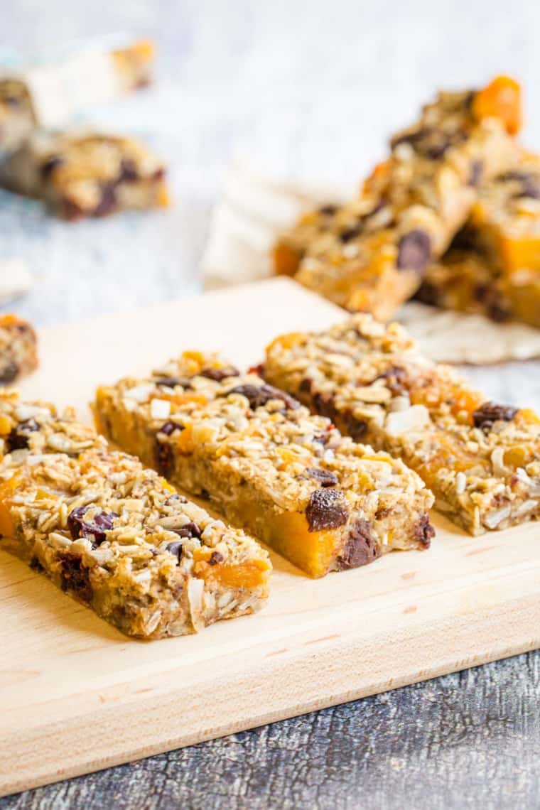 Chewy Trail Mix Granola Bars Recipe — Recipes