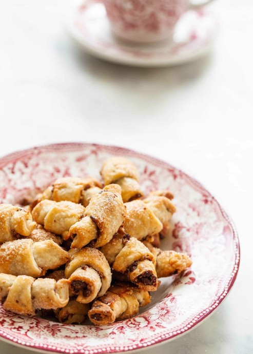 Chocolate Cranberry Rugelach