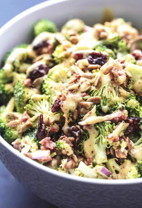Best Broccoli Salad Recipe (Without Mayo)