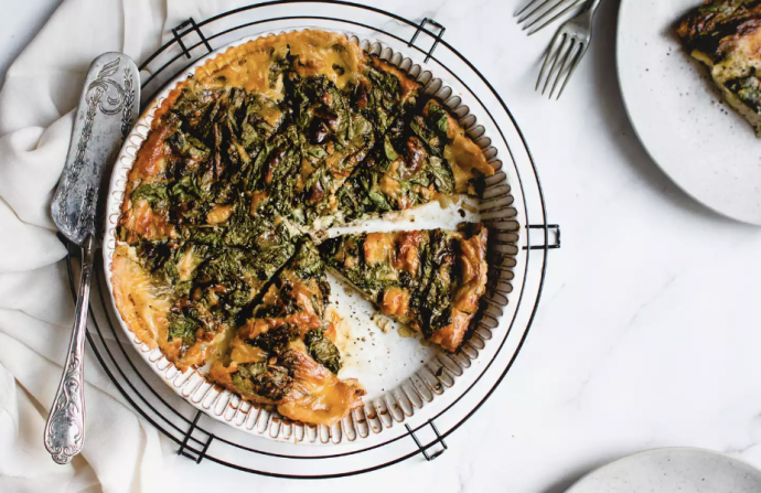 Dairy-Free Crustless Keto Spinach Quiche