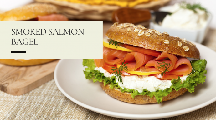 Monday Morning Meal: Smoked Salmon Bagel