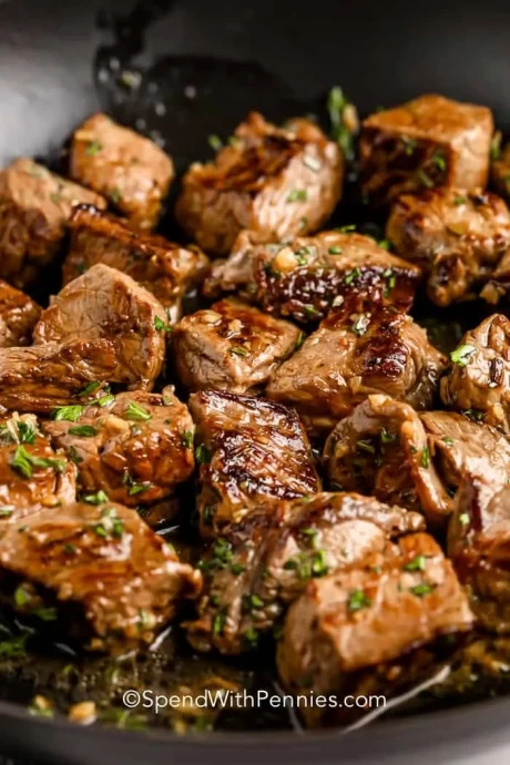 Garlic Butter Steak Bites