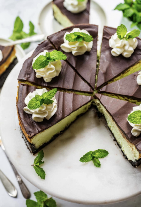 Mint Chocolate Cheesecake