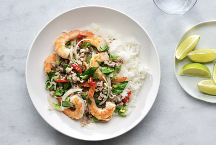 Thai Shrimp Salad (Shrimp Yum Goong)