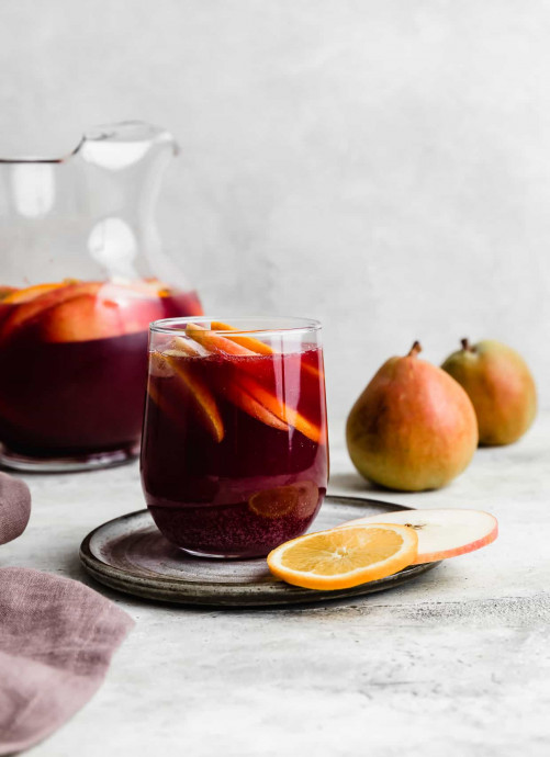 Non-Alcoholic Sangria drink