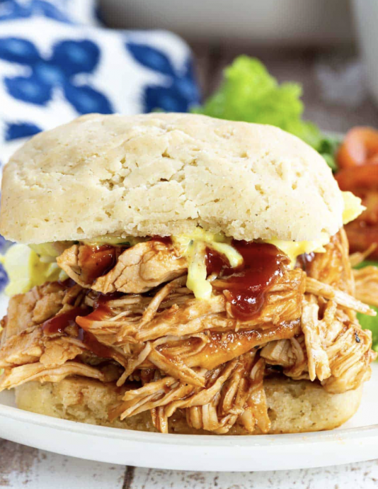 Instant Pot BBQ Pulled Chicken