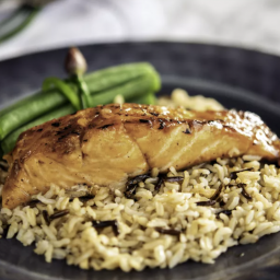 Maple Glazed Salmon Fillet