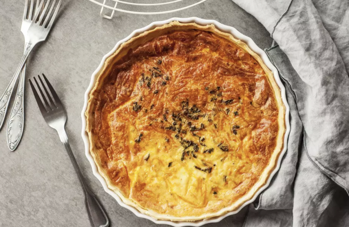 Easiest Cheese Quiche