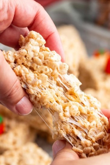 Pumpkin Rice Krispie Treats