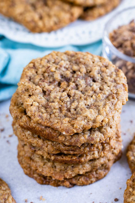 Oatmeal Toffee Cookies