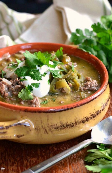 Beef and Poblano Enchilada Soup Beef and Poblano Enchilada Soup