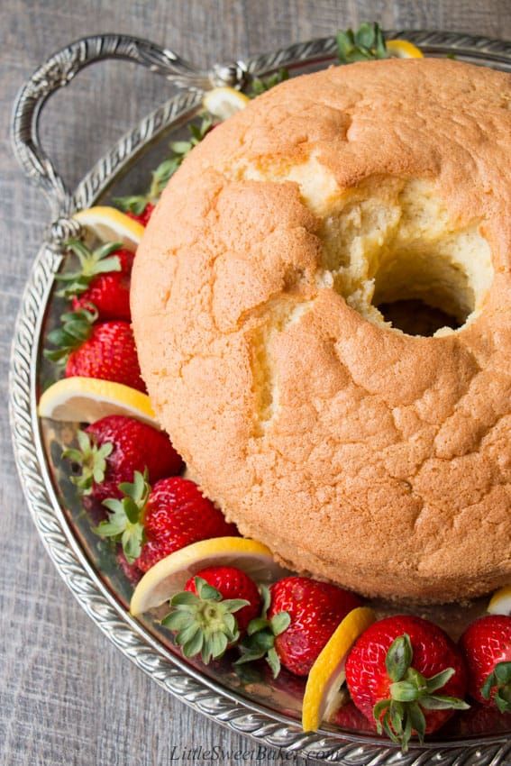 Vanilla Chiffon Cake — Recipes