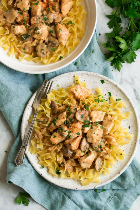 Chicken Stroganoff