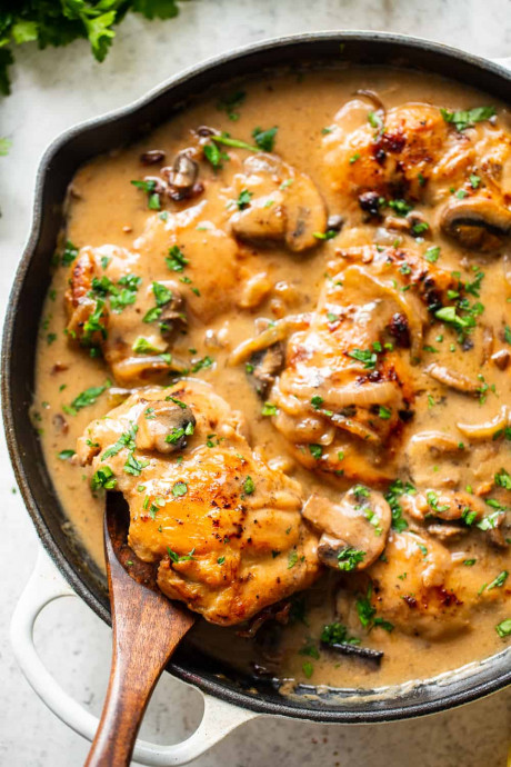 Chicken Stroganoff