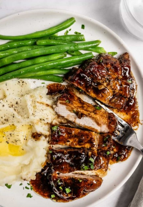 Balsamic Pork Chops