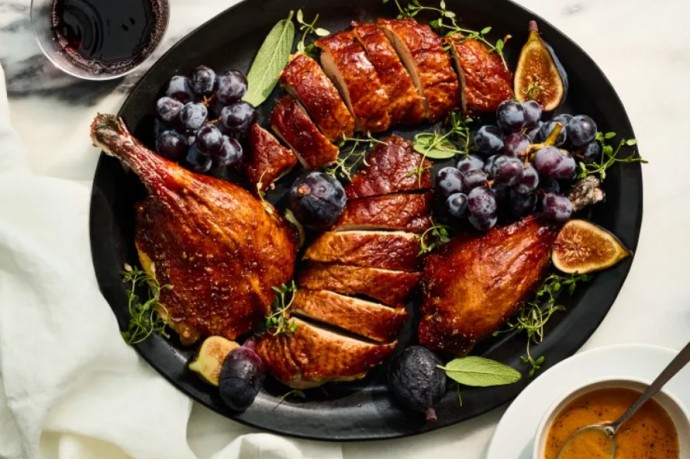 Spice-Roasted Duck